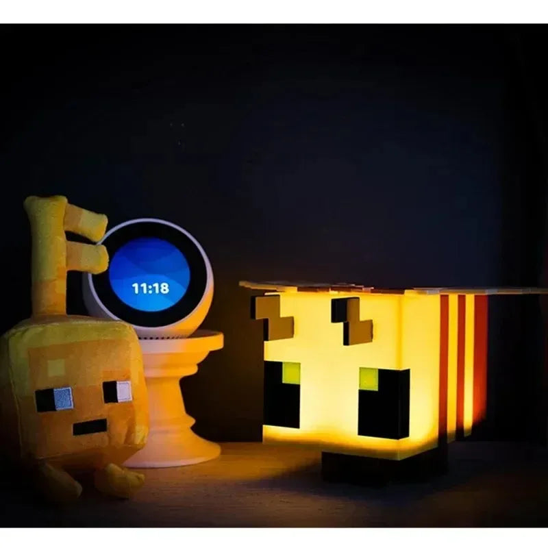 Lampka LED Pszczółka jak z Minecrafta